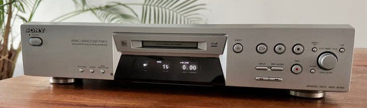 Sony MDS-JE480 MiniDisc Deck Atrac3 DSP type S MDLP, Ophalen of Verzenden, Minidisc-recorder