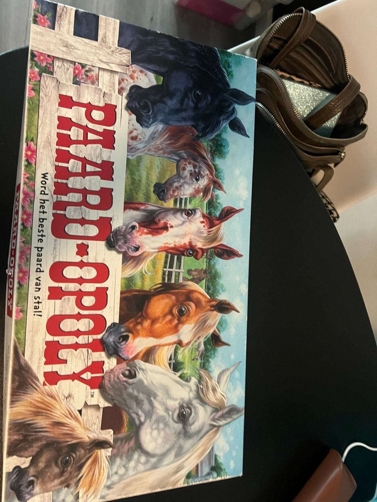 Paard-Opoly Bordspel - Word het beste paard van stal!, Drie of vier spelers, Ophalen of Verzenden, Gebruikt