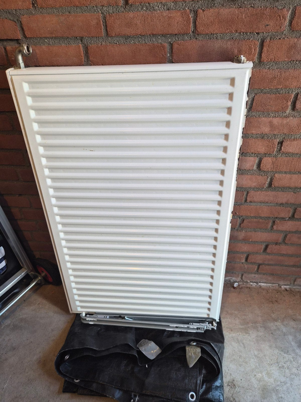 Radiator 90x60 cm - Gebruikt, Ophalen, Radiator, 60 tot 150 cm, 80 cm of meer
