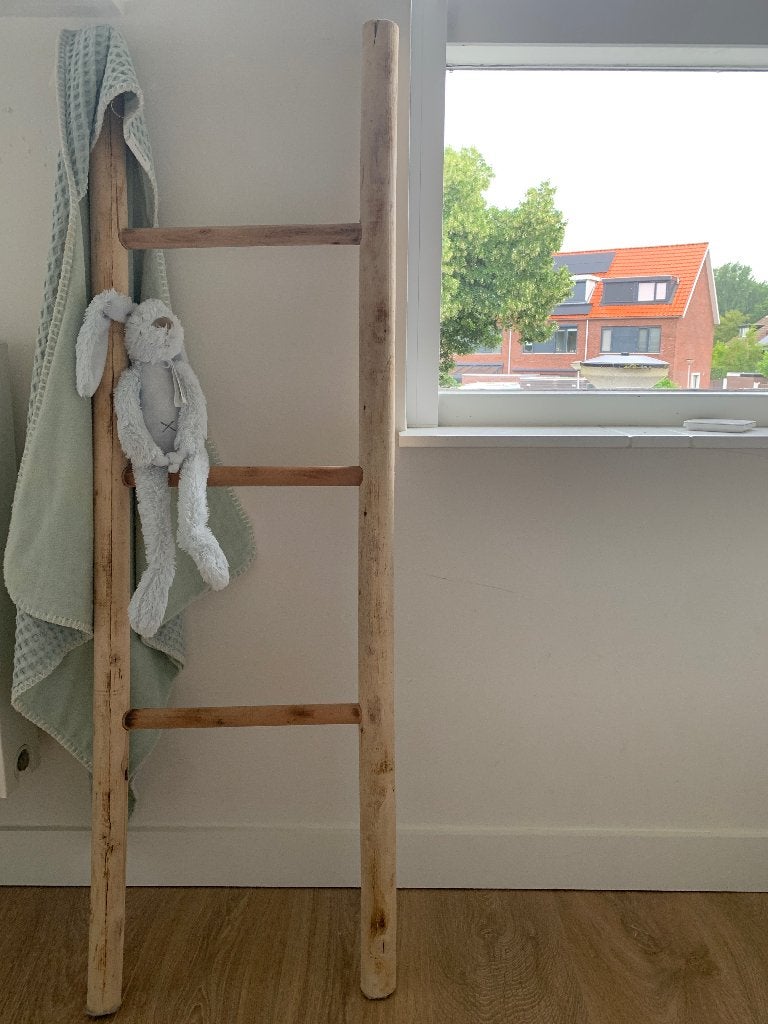 Sier ladder, Kinderen en Baby's, Kinderkamer | Inrichting en Decoratie, Ophalen, Gebruikt, Overige merken, Bruin