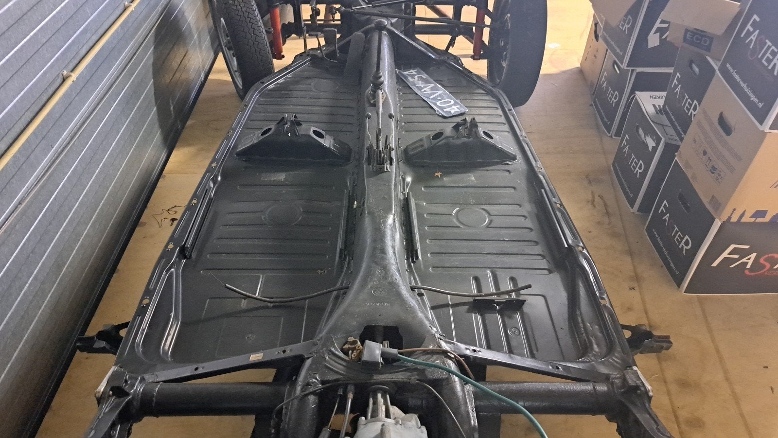gerestaureerd vw kever chassis met kenteken, Ophalen of Verzenden