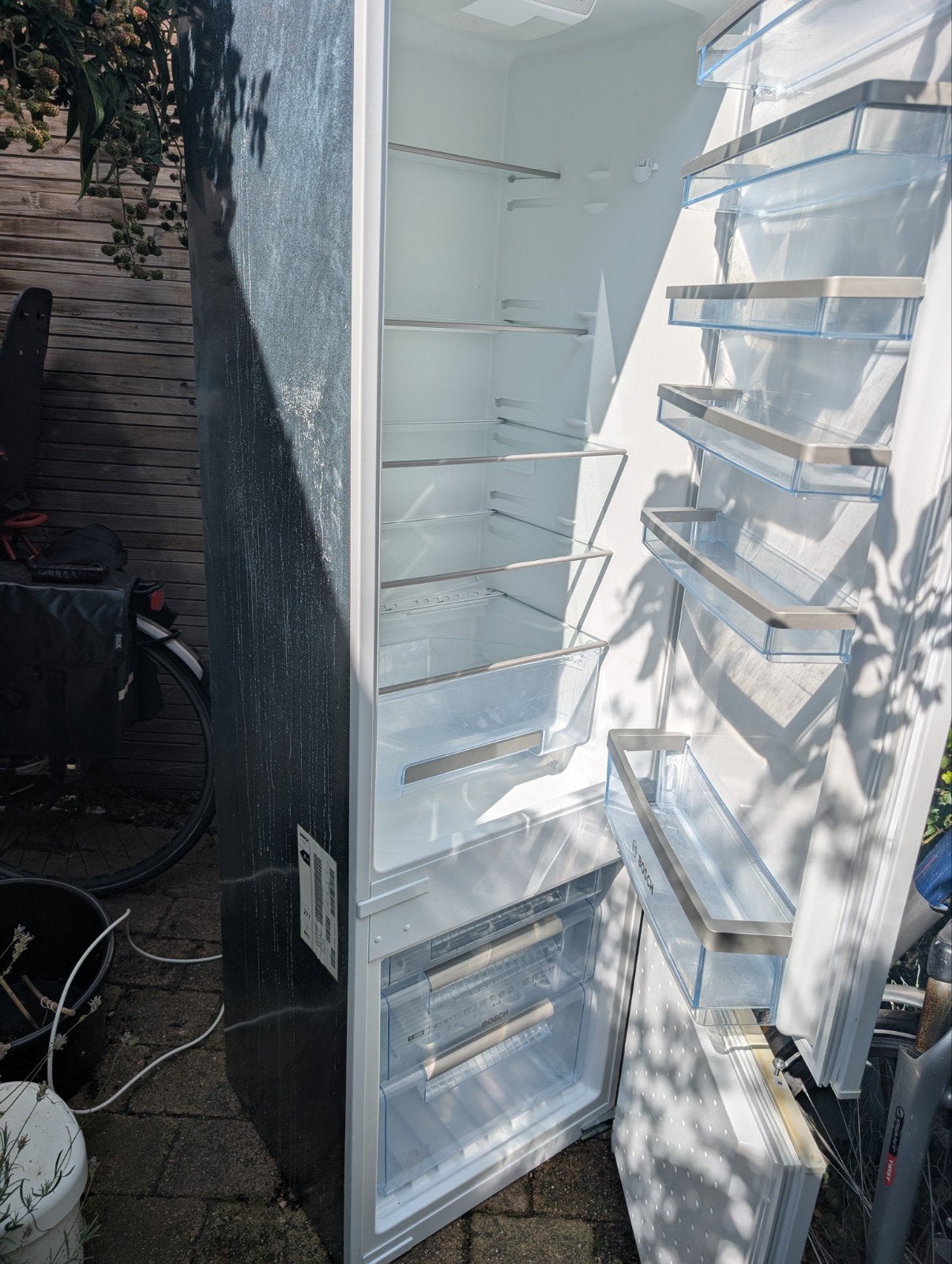 Bosch KIV38A51 Koel-vriescombinatie - Gebruikt, Witgoed en Apparatuur, Koelkasten en IJskasten, Ophalen, Gebruikt, 200 liter of meer