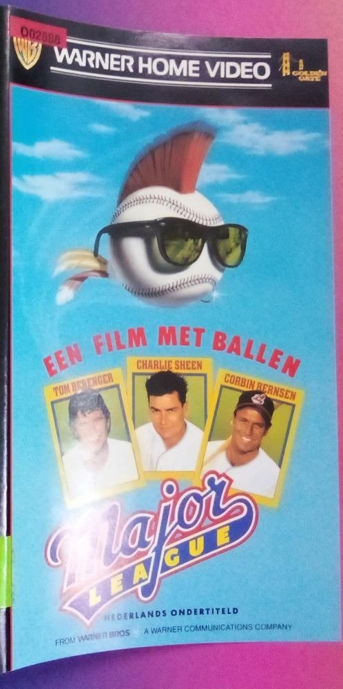 VHS - Major League - VHS NL, Verzenden, Alle leeftijden, Komedie, Ex-rental