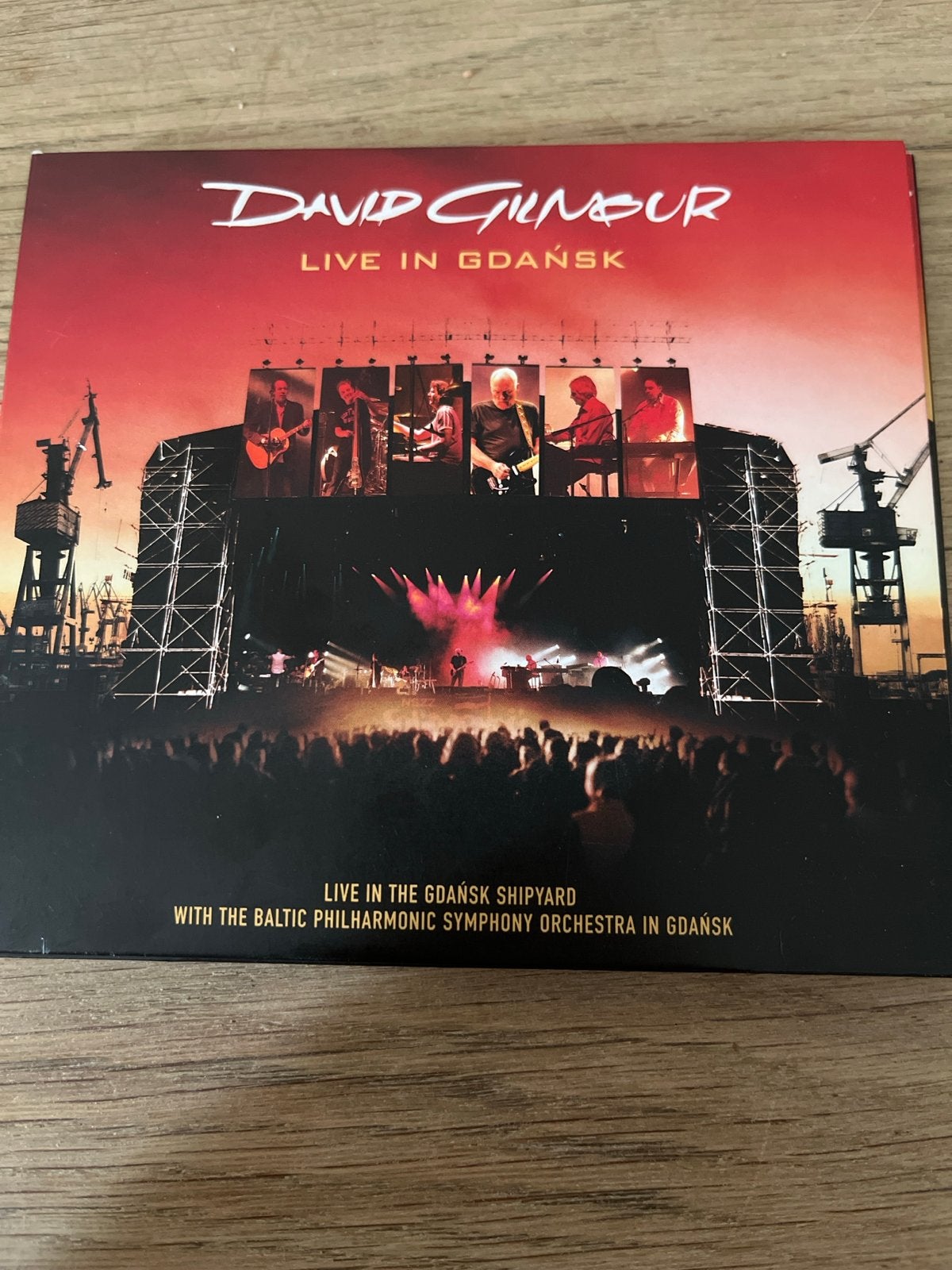 David Gilmour - Live in Gdańsk CD/DVD, Ophalen of Verzenden, Live-album, Progressive Rock, Gebruikt