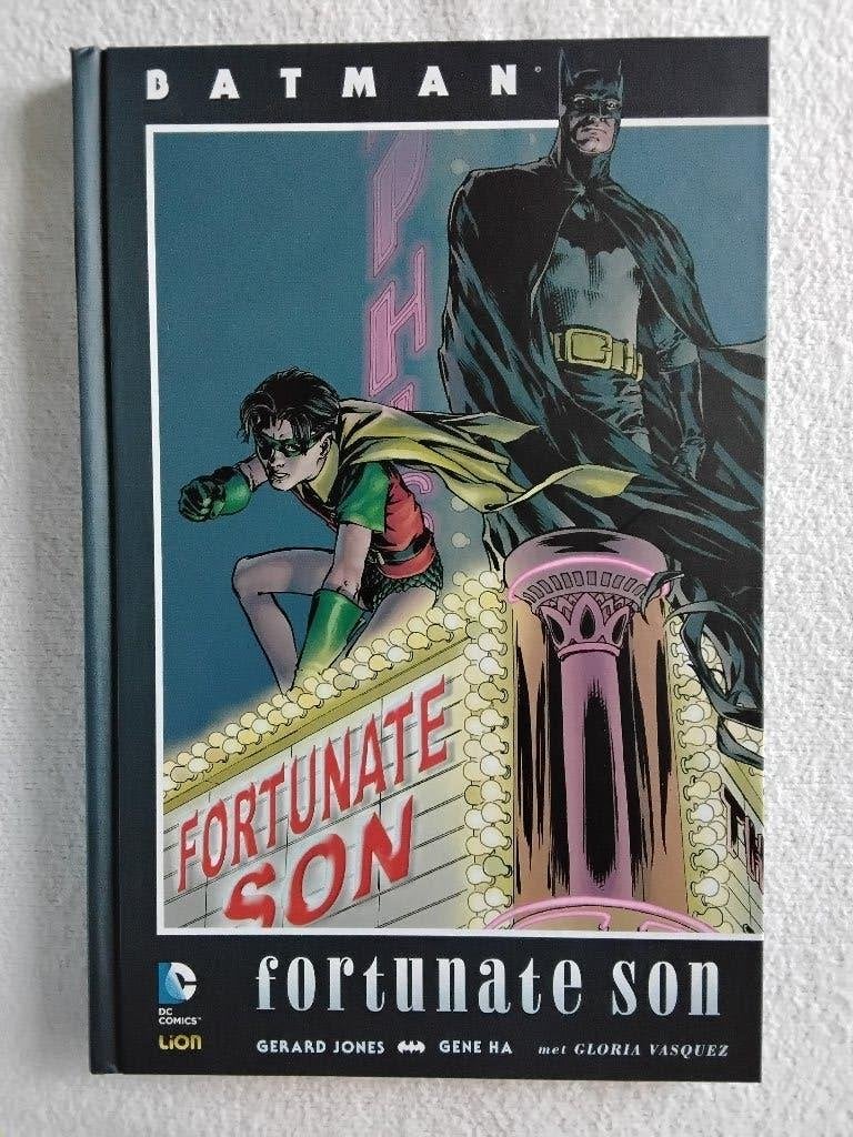 Batman Fortunate Son  tpb hc, Boeken, Eén stripboek, Ophalen of Verzenden, Zo goed als nieuw