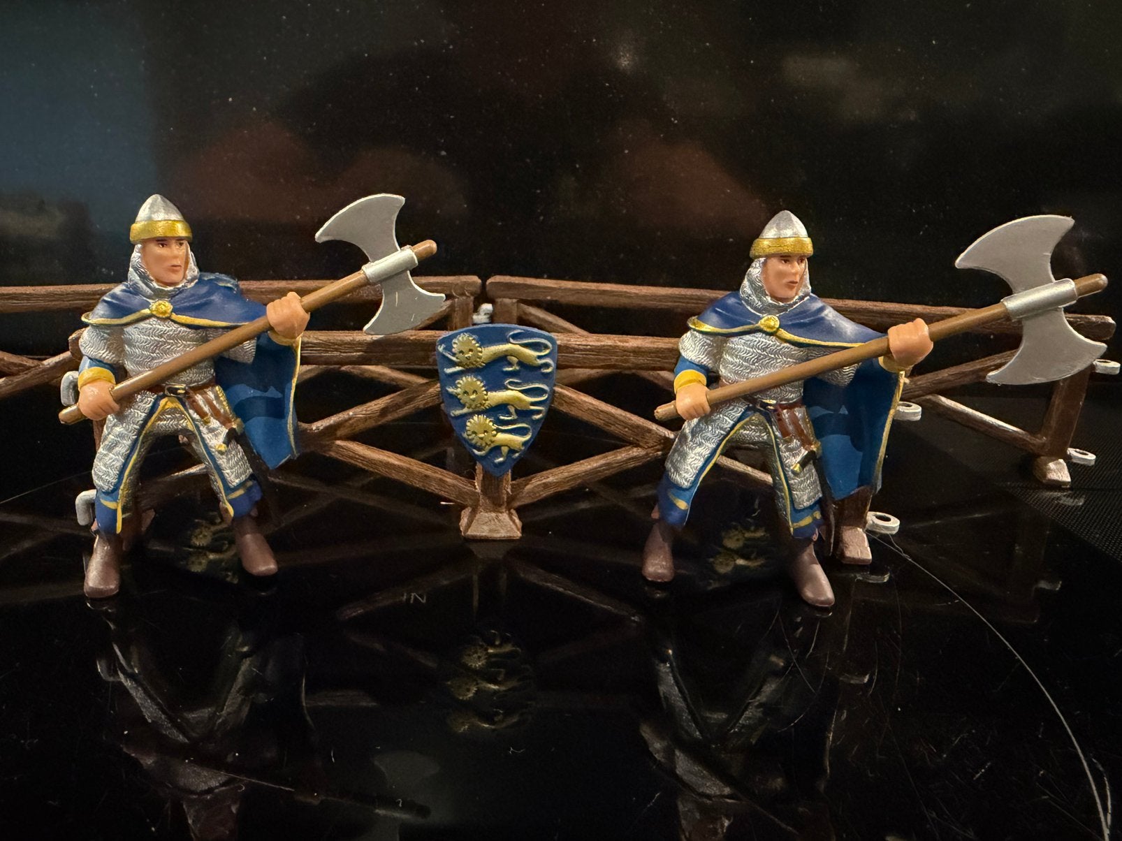Papo Koopje: Hekwerk met wachters, Ophalen of Verzenden, Zo goed als nieuw