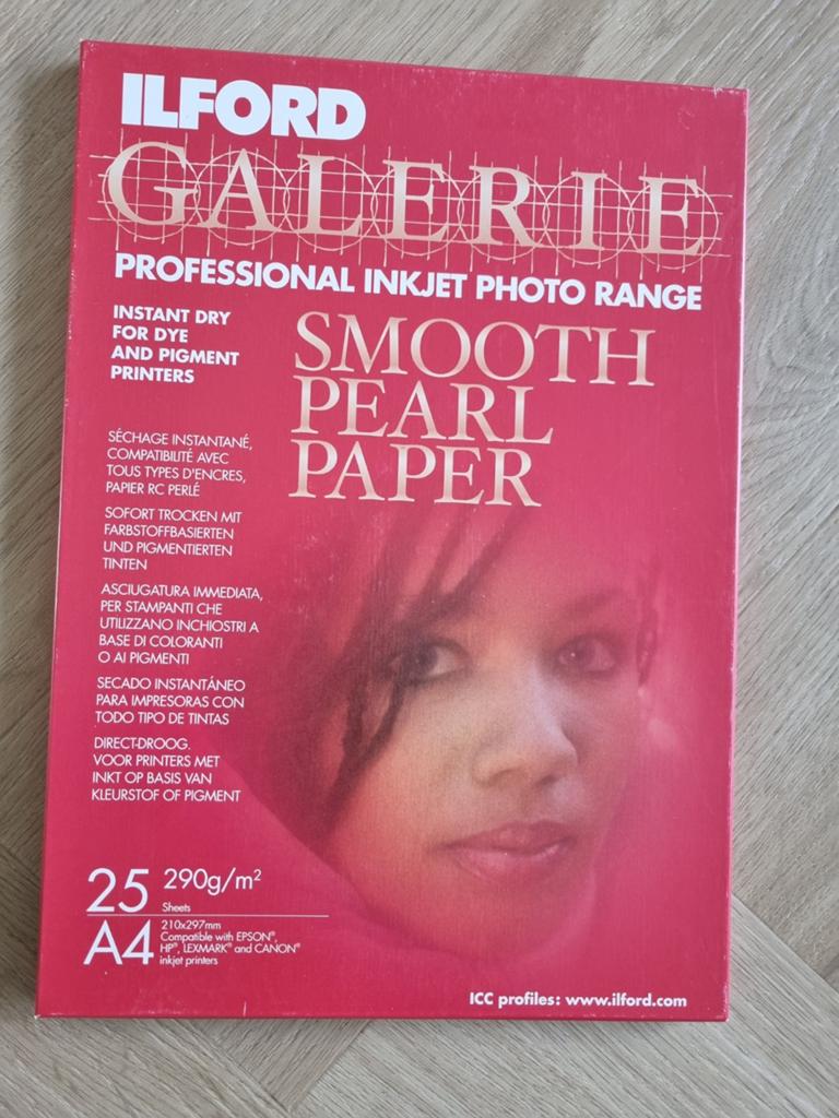 Ilford Galerie Smooth Pearl Paper A4 290g/m² (25 vellen), Ophalen of Verzenden, Nieuw