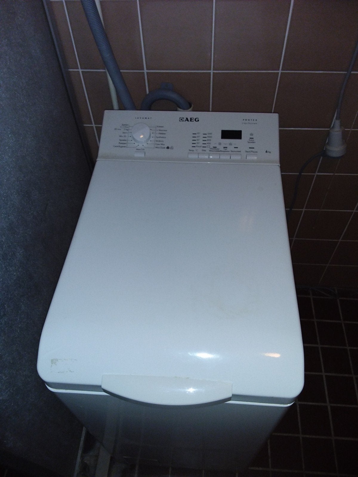 Degelijke Wamachine - AEG, Ophalen, 1200 tot 1600 toeren, Gebruikt, 4 tot 6 kg