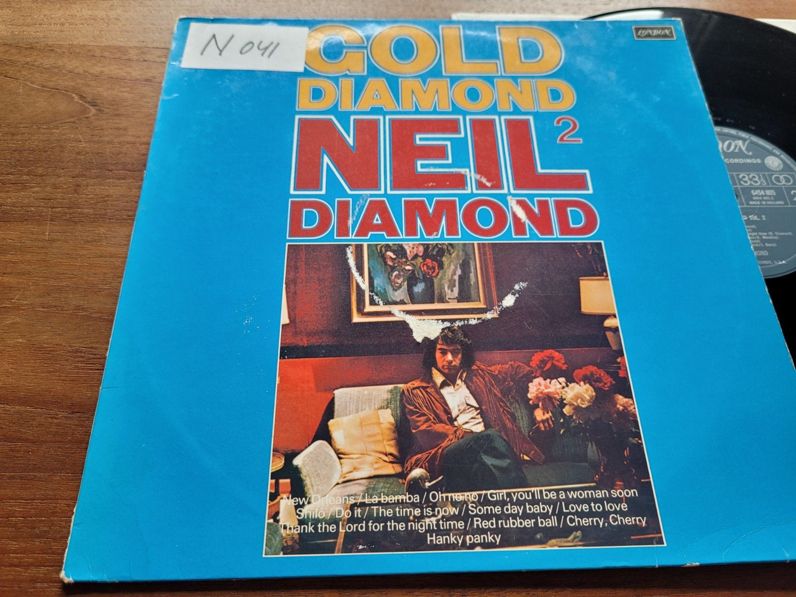 Neil Diamond - Gold Diamond Vol. 2 (1972 Soft Rock LP), Cd's en Dvd's, LP, Rock, Gebruikt, Ophalen of Verzenden