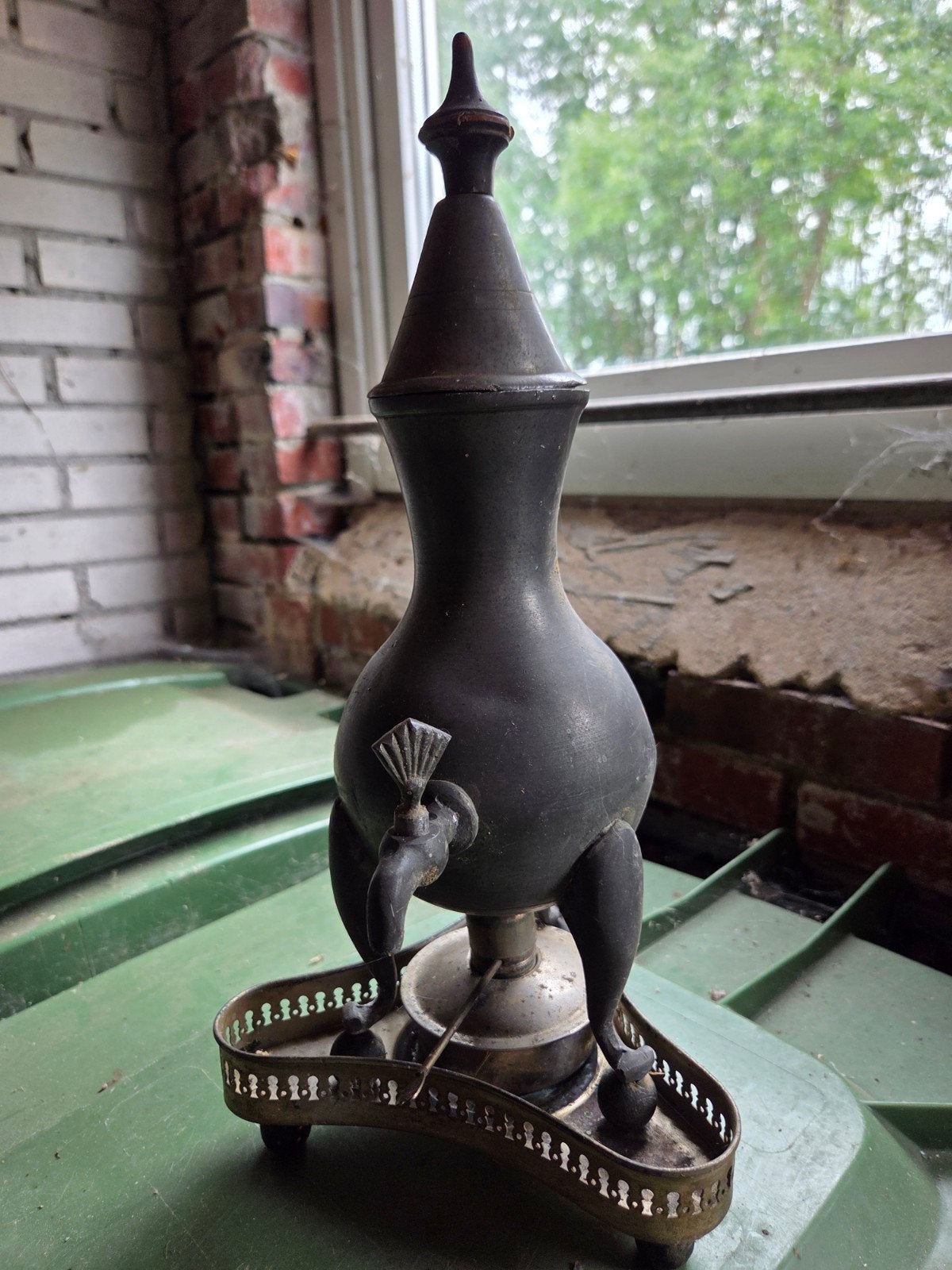 Antieke Samovar / Theeketel met Kraantje, Ophalen of Verzenden