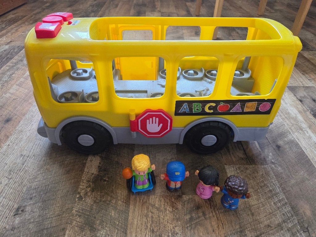 Little tikes schoolbus, Kinderen en Baby's, Ophalen, Zo goed als nieuw, Speelset, Met licht