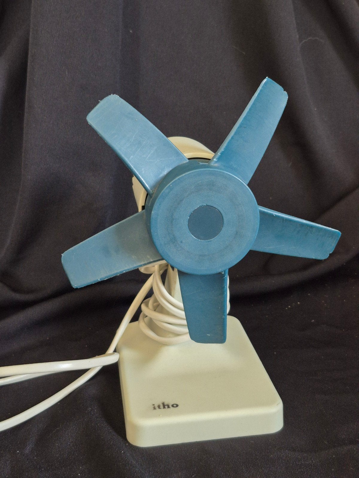 Vintage Itho Tafelventilator Type TV 150 Jaren '70 Space Age, Ophalen of Verzenden, Gebruikt, Tafelventilator