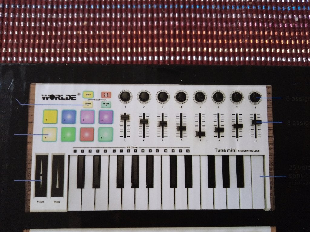 mini keyboard nieuw, Ophalen of Verzenden, Nieuw, Overige aantallen, Overige merken