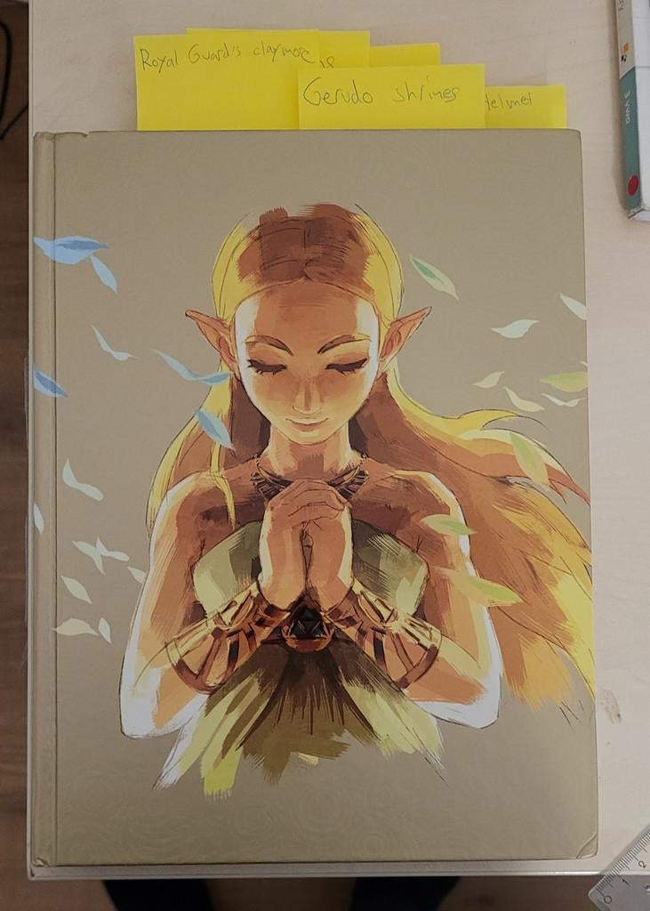 The Legend of Zelda: Breath of the Wild - Officiële Gids, Ophalen, Zo goed als nieuw, Piggyback