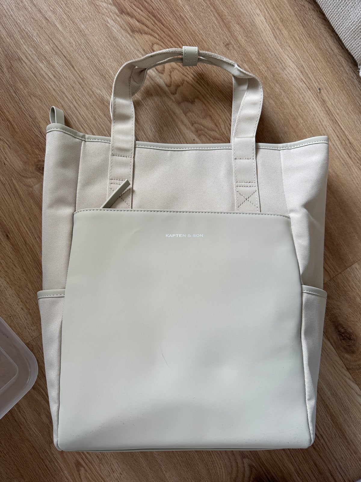 Kapten en son tas, Ophalen, Zo goed als nieuw, Beige