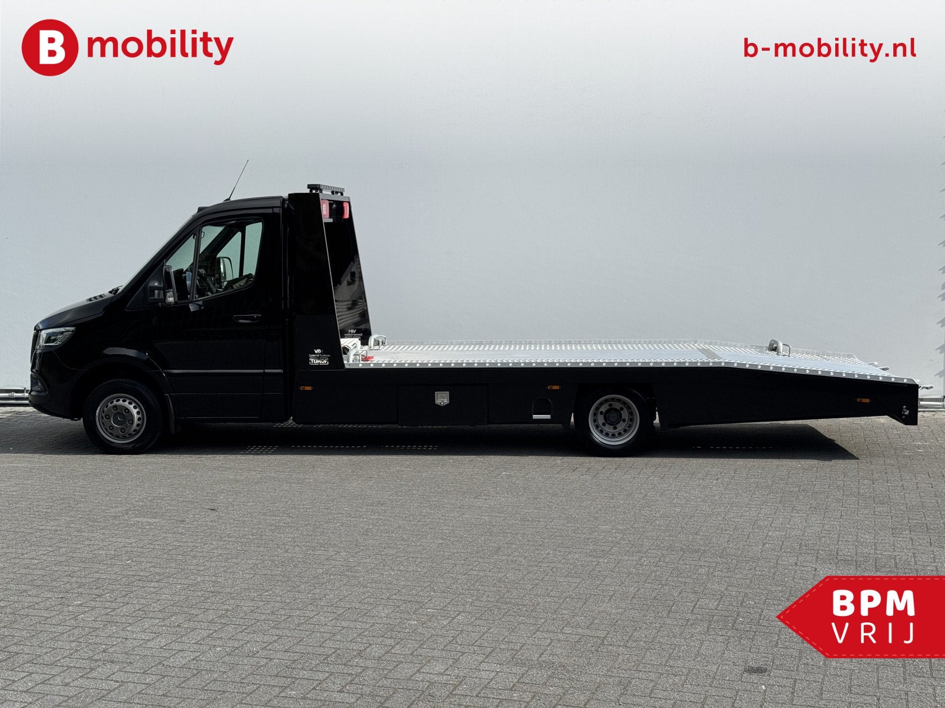 Mercedes-Benz Sprinter 519 CDI Tijhof AluLiner Luchtvering+T, Automaat, Achterwielaandrijving, Gebruikt, Zwart