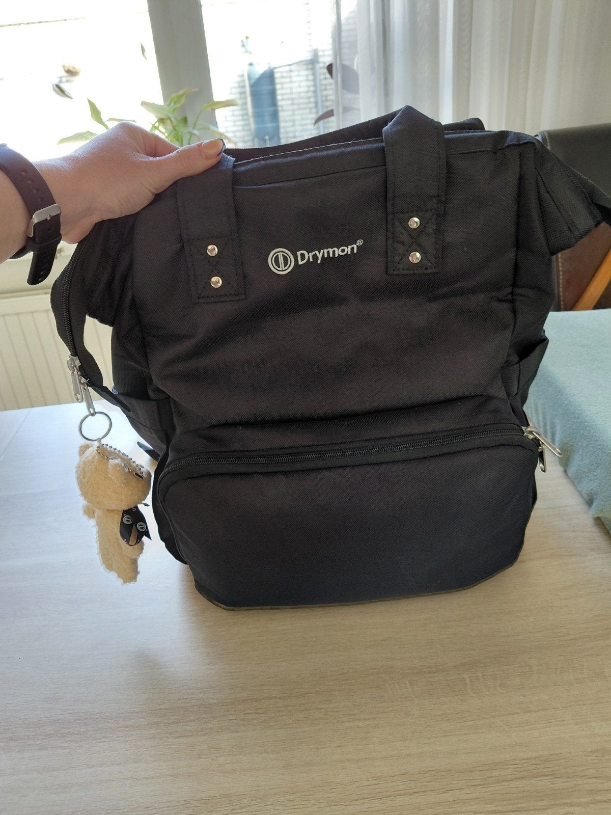 Drymon Luier Rugzak met Verschoningsmat en USB-poort, Ophalen