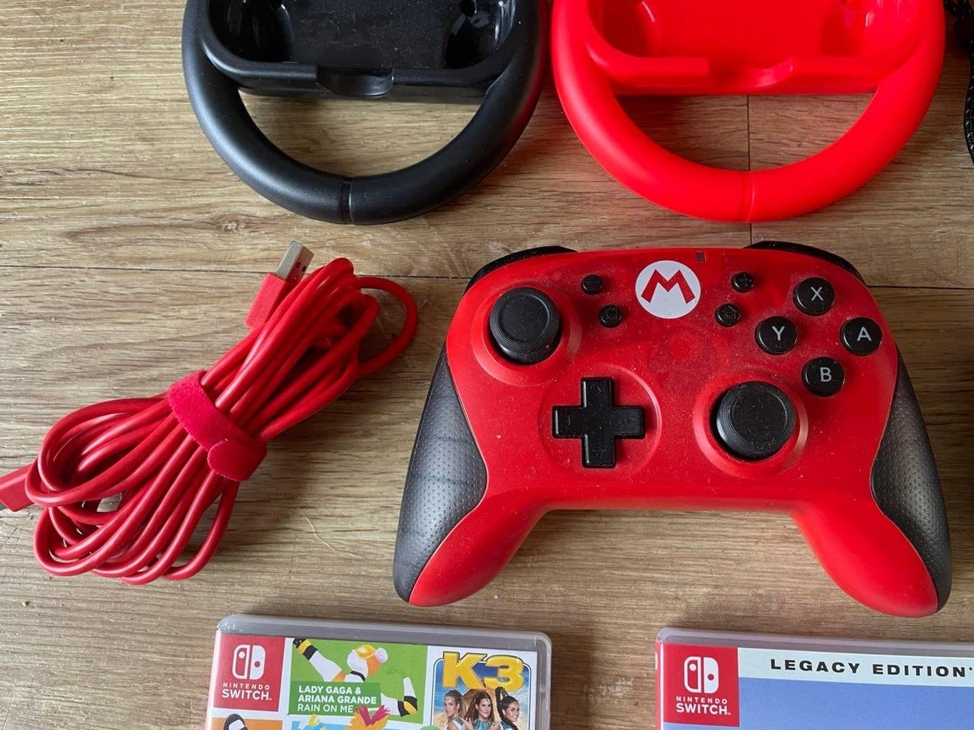 Foto 10 van Nintendo Switch OLED in Top Staat + Spellen + Veel Extra's