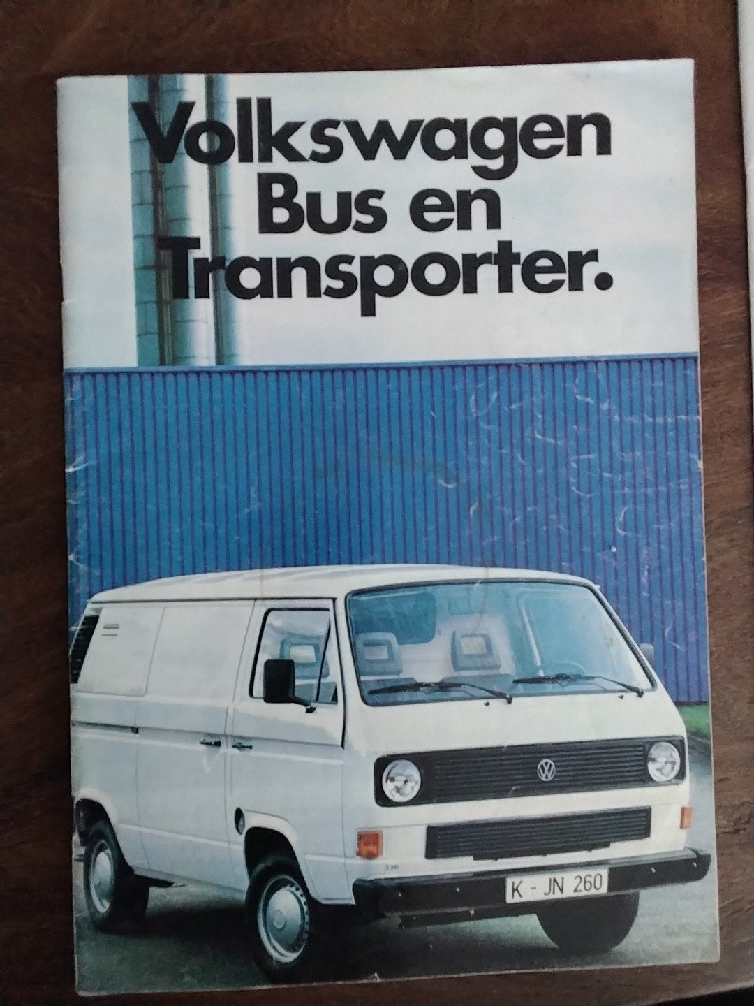 3x VW Transporter en Bus brochures - Jaren '80 en '90, Ophalen of Verzenden, Gelezen, Volkswagen, Volkswagen AG