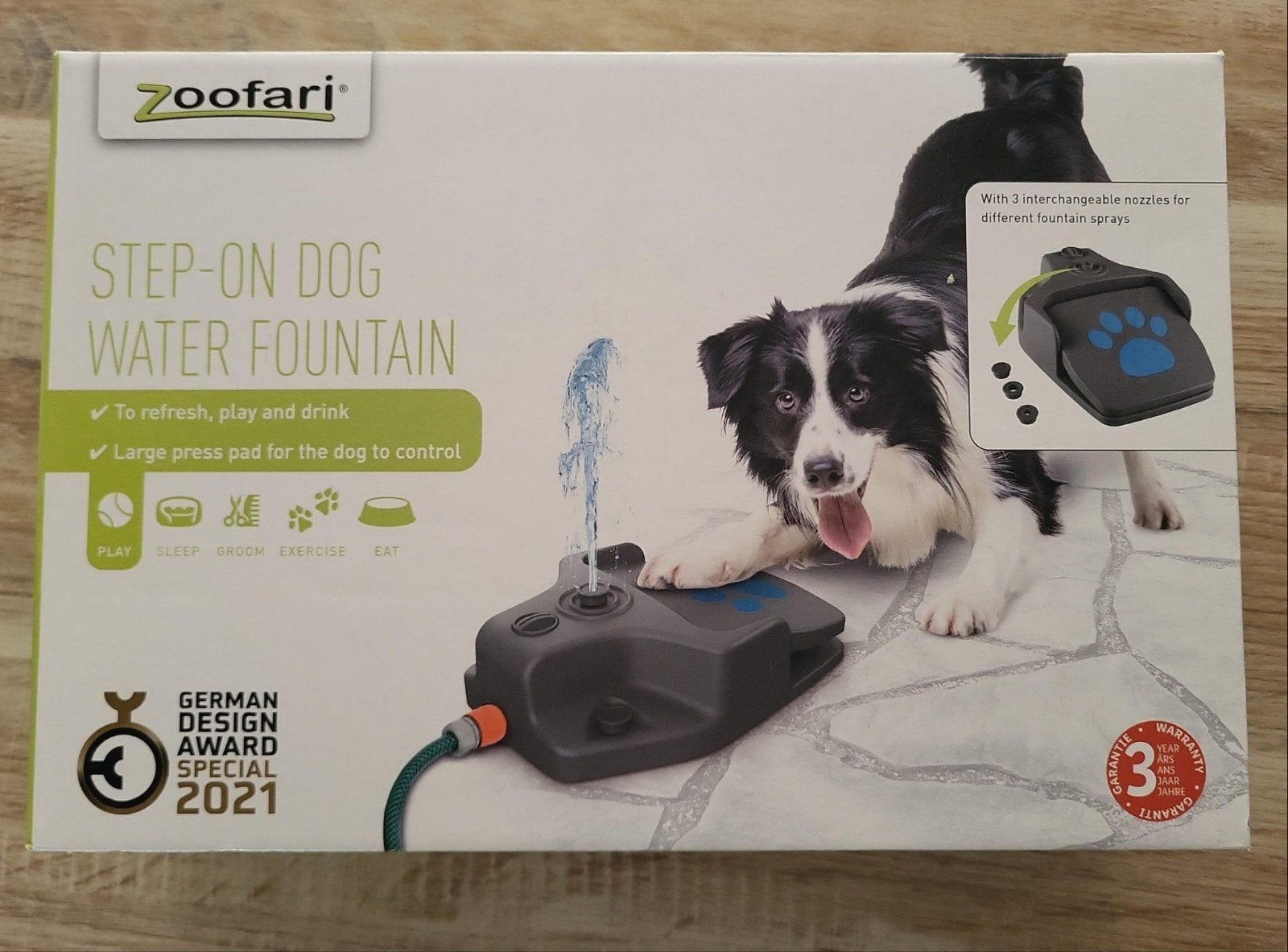Honden waterfontein, Ophalen, Zo goed als nieuw