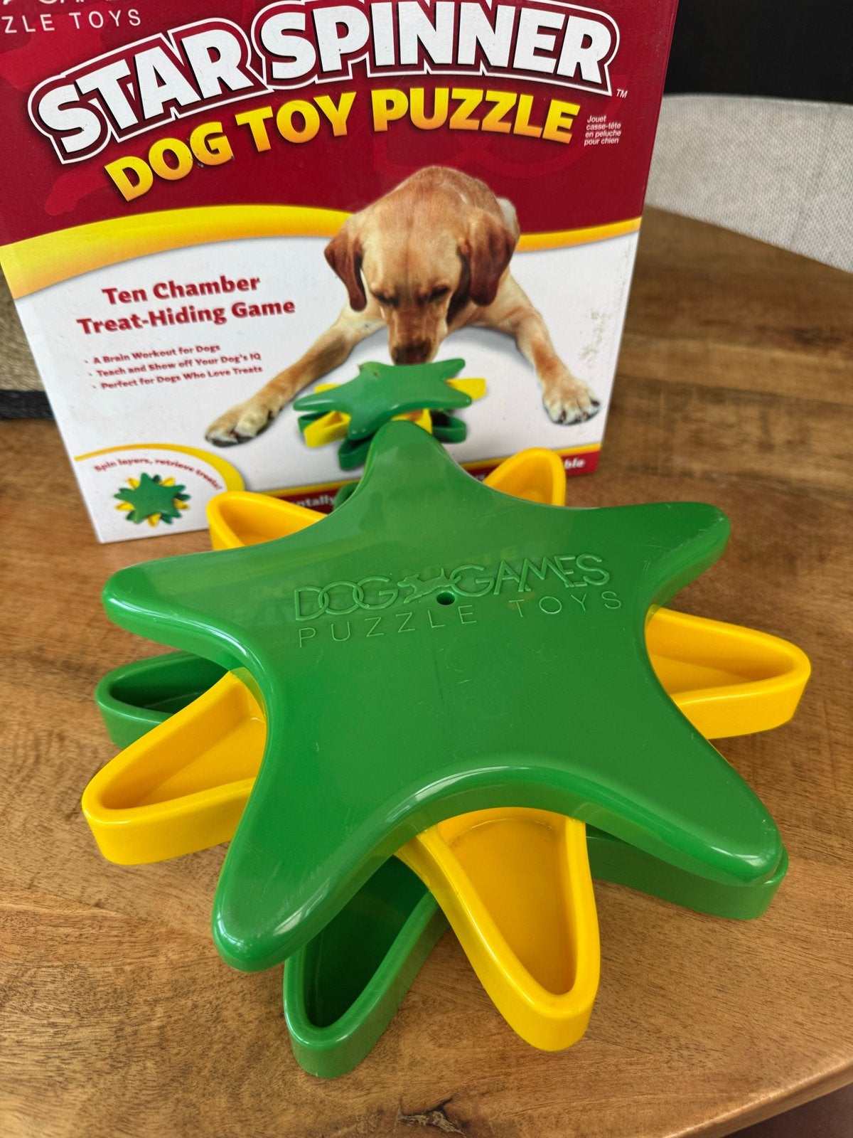 Hondenpuzzel - intelligentie speelgoed hond, Ophalen of Verzenden, Gebruikt, Intelligentiespeelgoed, Overige merken