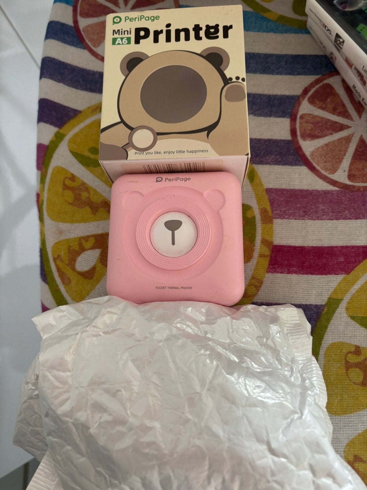 Peri page mini printer, Ophalen of Verzenden, Zo goed als nieuw, Polaroid, Overige Merken