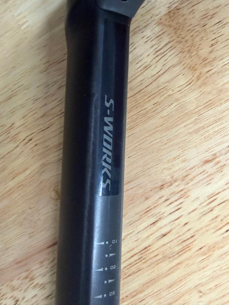 Specialized S-Works SL7 Zadelpen met offset, Fietsen en Brommers, Fietsonderdelen, Ophalen of Verzenden, Zo goed als nieuw, Zadel
