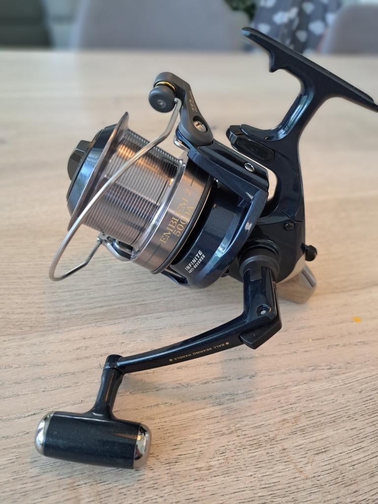 Daiwa emblem-Z 5500a *japan* spod marker zee, Ophalen of Verzenden, Zo goed als nieuw, Molen