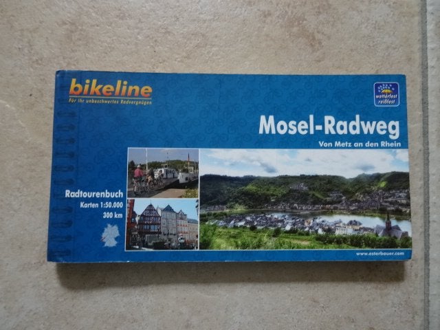 Bikeline Mosel Radweg, Overige merken, Fiets- of Wandelgids, Europa, Ophalen of Verzenden