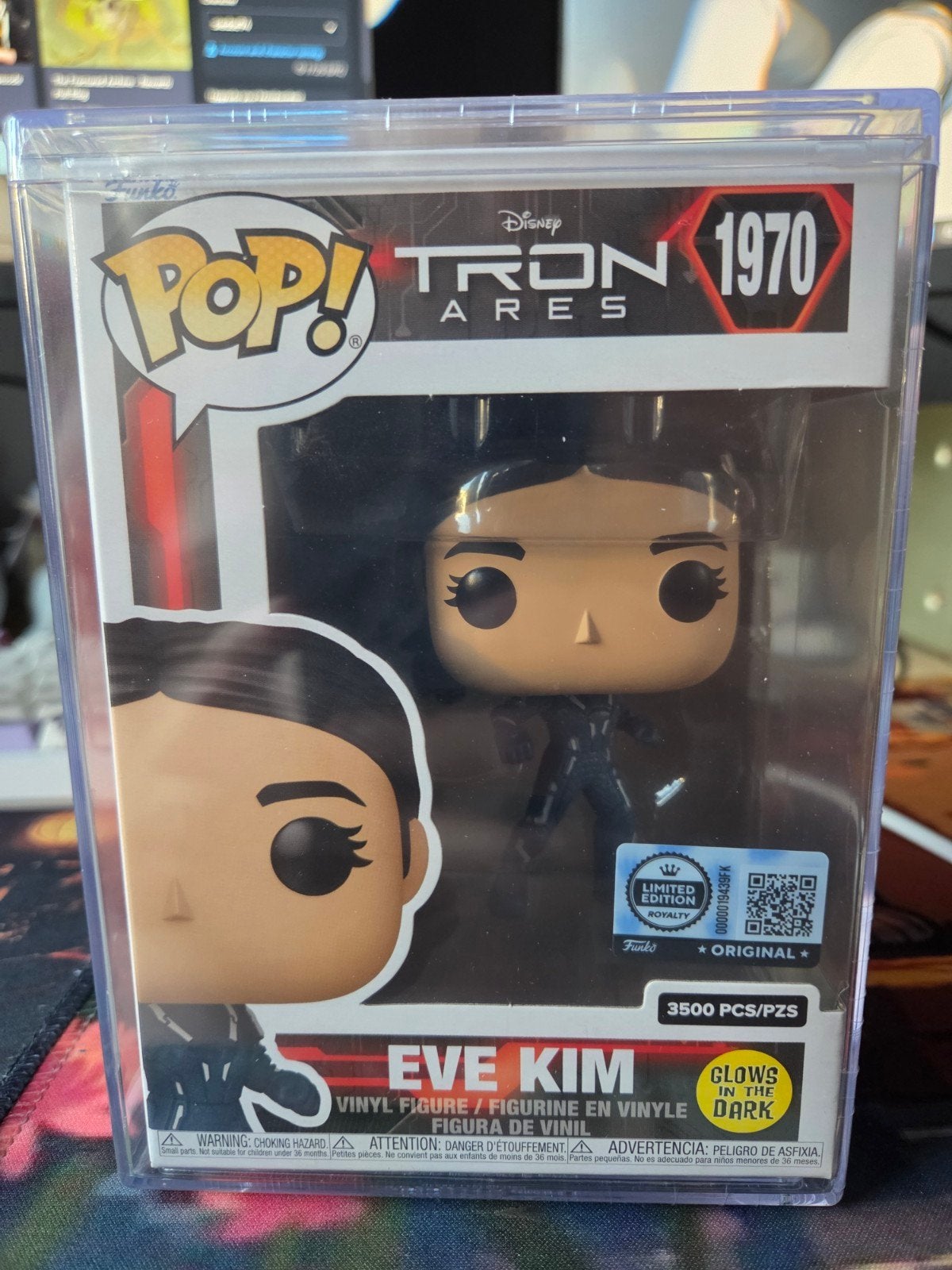 Funko Pop! Disney Tron Ares 1970 Eve Kim Limited Edition, Ophalen of Verzenden
