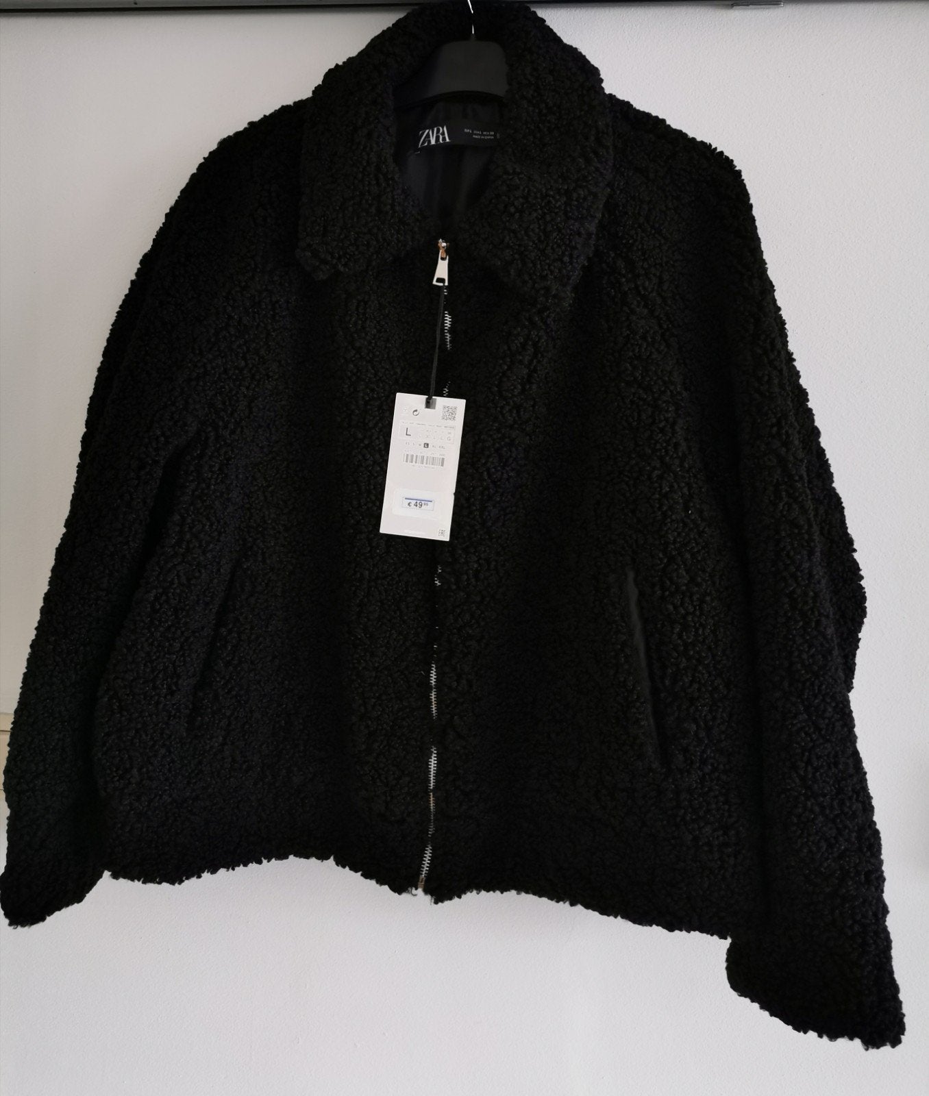 ZARA teddy jack mt. L, Kleding | Dames, Verzenden, Maat 42/44 (L), Nieuw, Zara