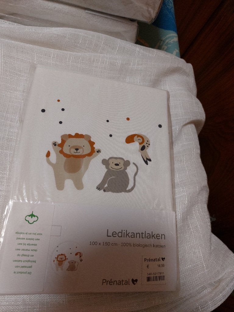 Ledikant laken, Jongetje of Meisje, Overige typen, Nieuw, Ophalen of Verzenden
