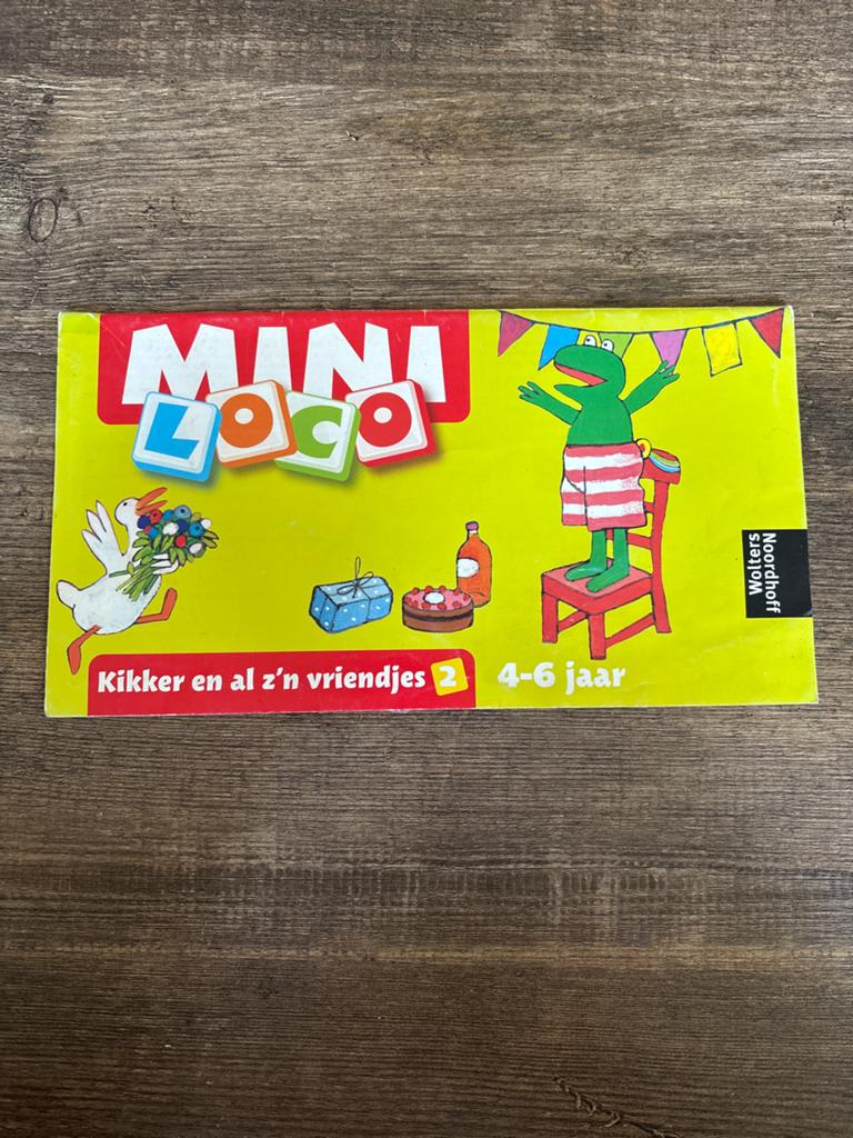 Mini Loco Kikker en al z'n vriendjes 2 (4-6 jaar), Ophalen of Verzenden, Gebruikt, Puzzelen