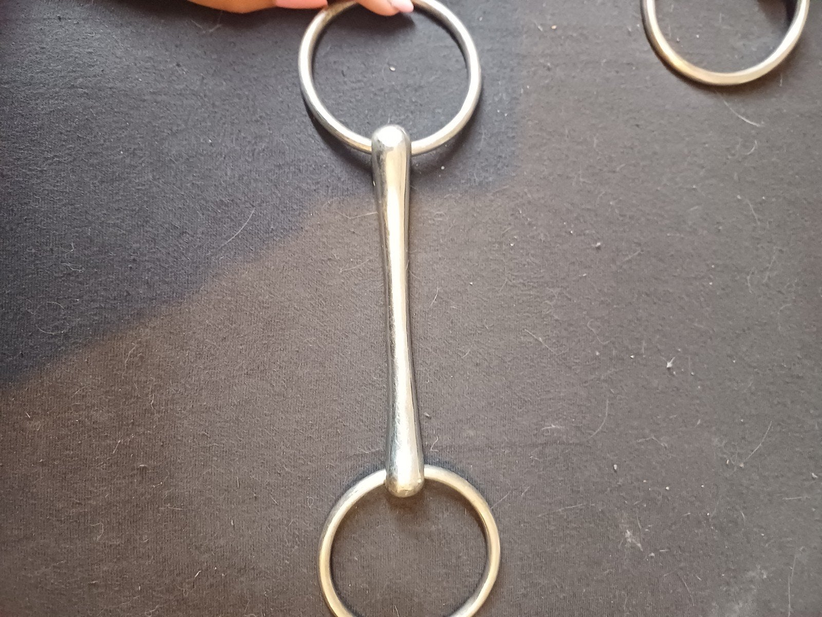 Watertrens bit ongebroken 12cm, Dieren en Toebehoren, Paarden en Pony's | Hoofdstellen en Tuigage, Ophalen of Verzenden, Bit