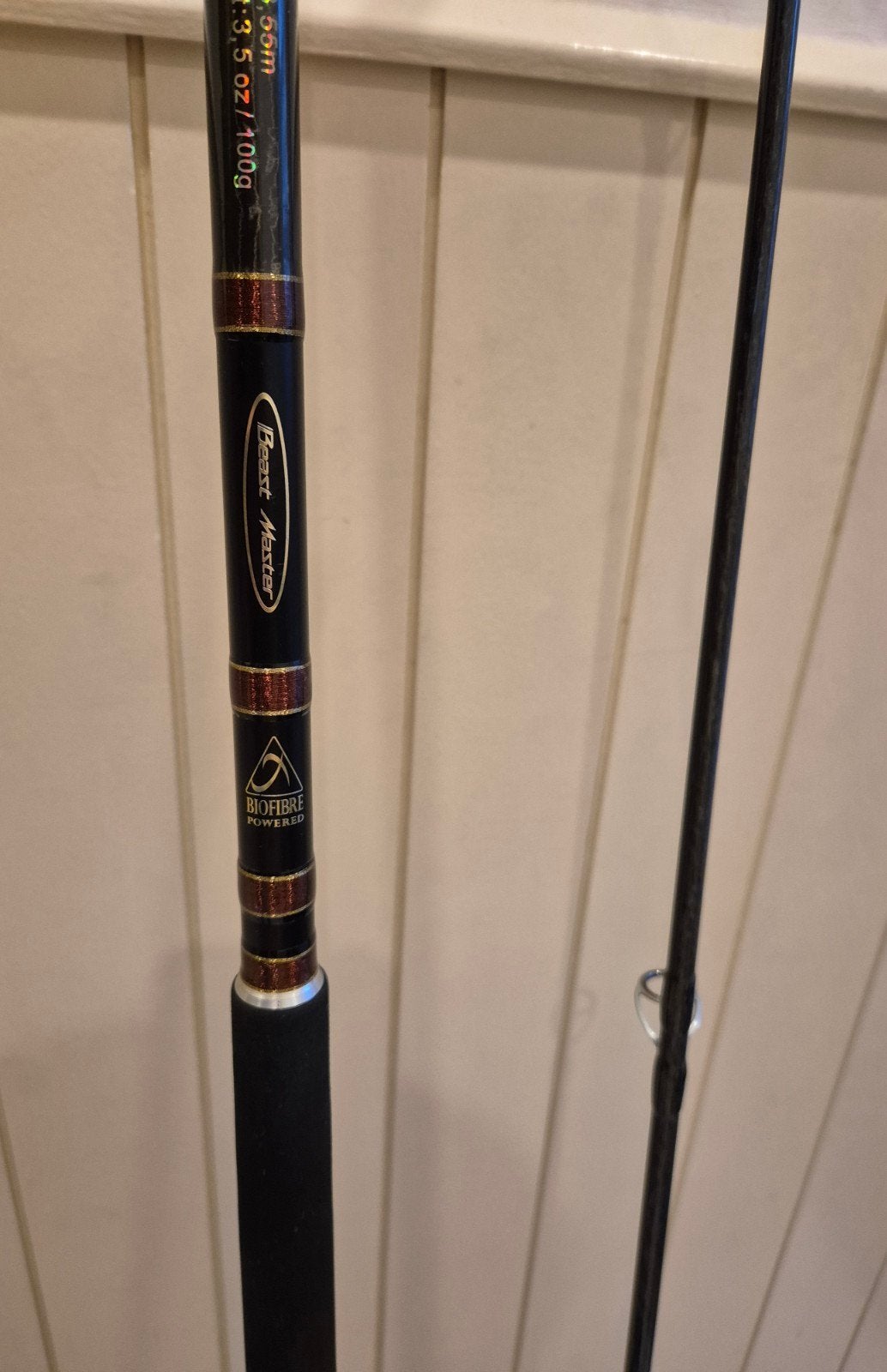 Shimano Beastmaster AX SEA BASS. Zeebaarshengel, 3.55m, 100g, Ophalen, Zo goed als nieuw, Beastmaster ses bass, Zeebaars hengel