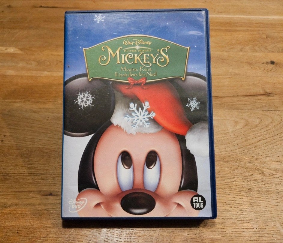 Disney DVD Mickey's Mooiste Kerst - Familie Animatie, Animatie, Alle leeftijden, Nederlands, Ophalen of Verzenden