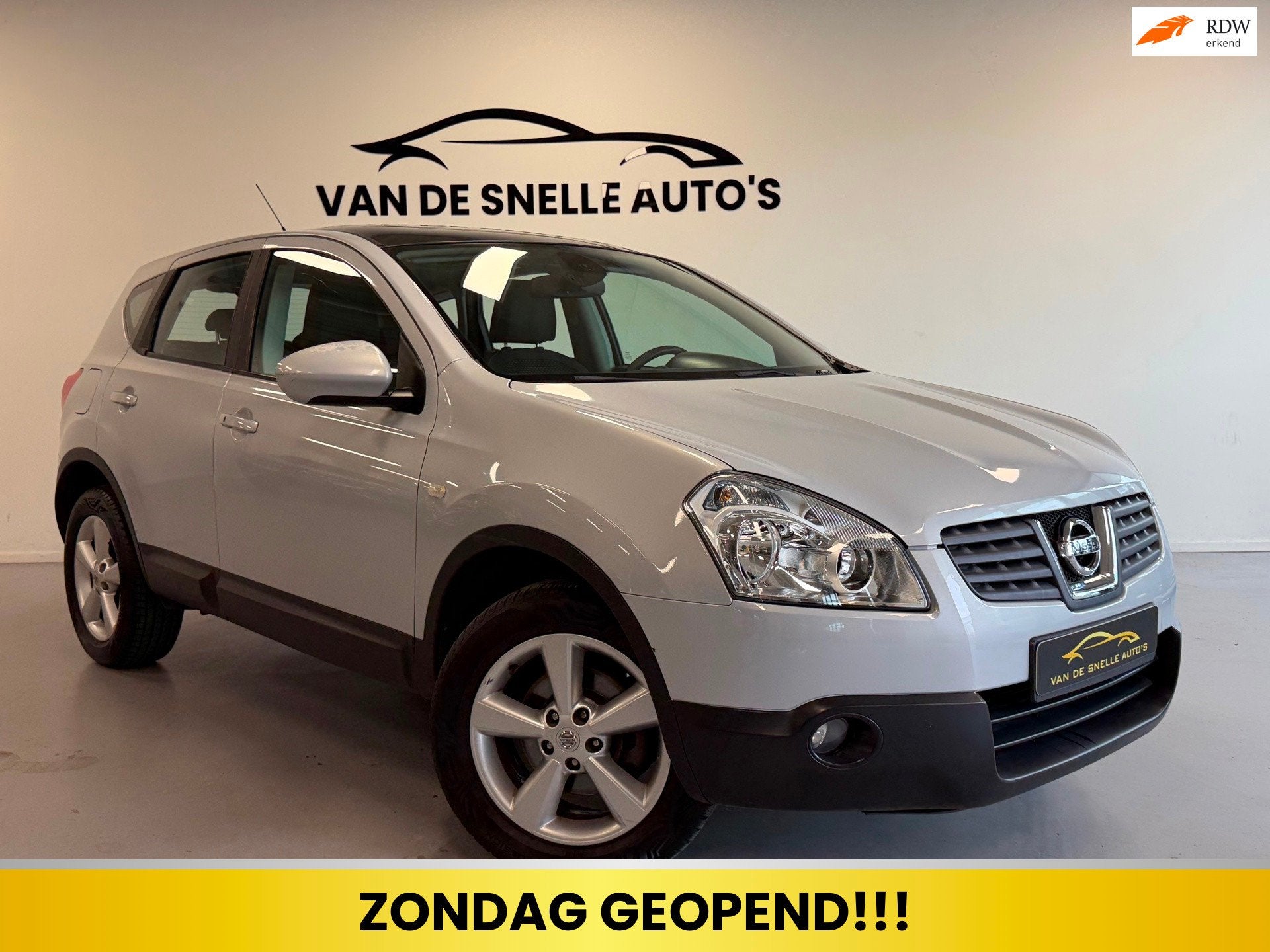 Nissan Qashqai 2.0 Tekna Pack CRUISE/CLIMA/NAP/GROOTONDERHOU, Auto's, Voorwielaandrijving, Gebruikt, Parkeersensor, 4 cilinders