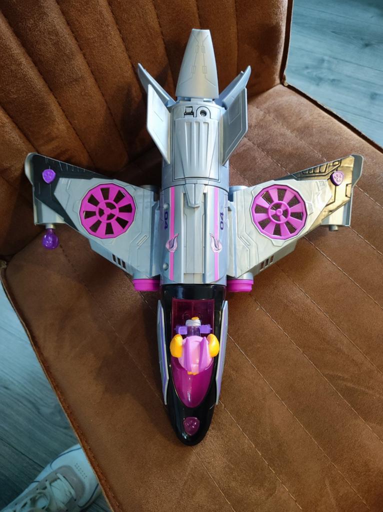 Paw Patrol Mighty Pups Super Paws Sky Jet met Skye, Ophalen of Verzenden, Zo goed als nieuw
