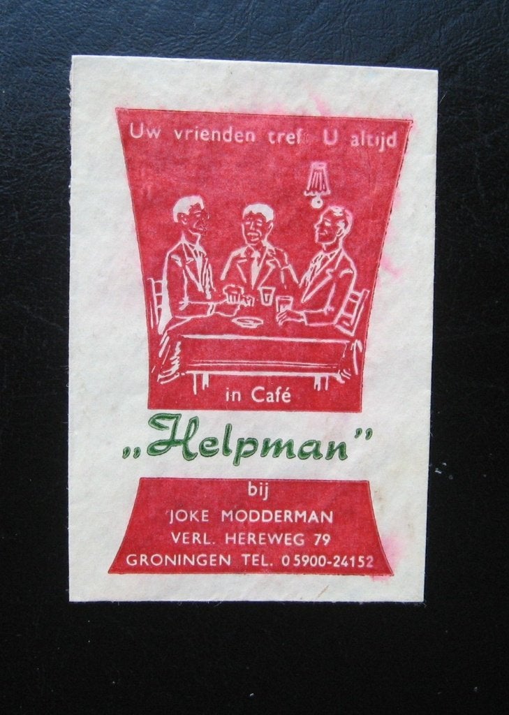 5243 Groningen - Cafe Helpman, Verzenden, Nederland