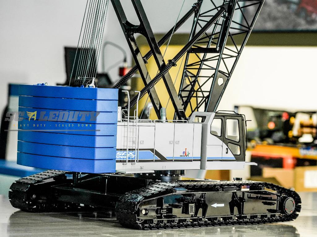 RC 1/14 RTR Hitachi Hijskraan Kraan Lesu Tamiya CUT Wedico, Ophalen, Auto offroad, Schaal 1:14, Nieuw
