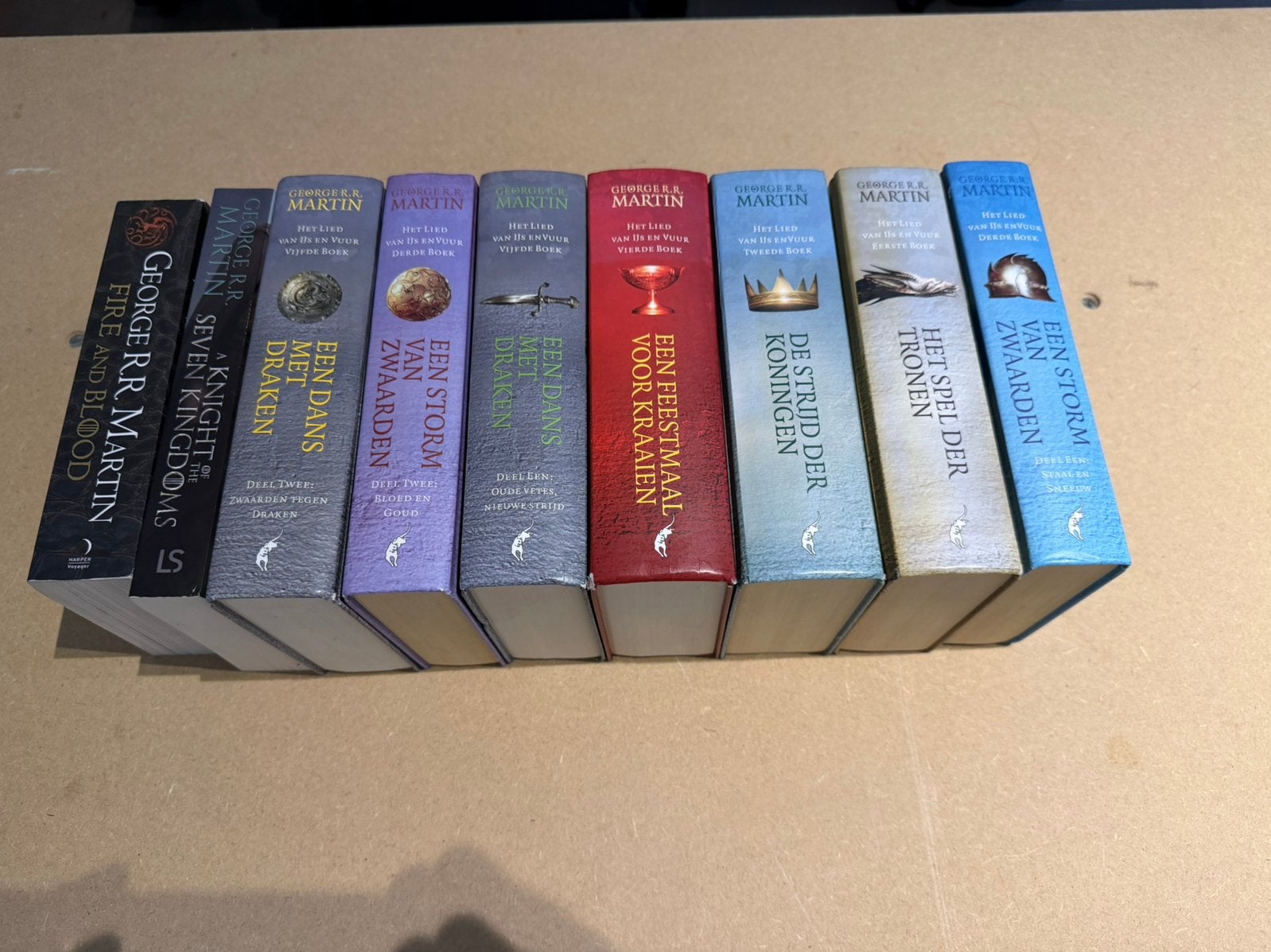 Game of thrones - lied van ijs en vuur - george rr martin, Boeken, Ophalen of Verzenden