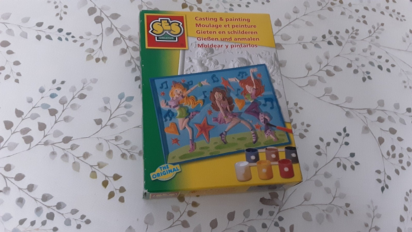 SES Gips en Verf Knutselset - Meisjes Thema, Ophalen of Verzenden