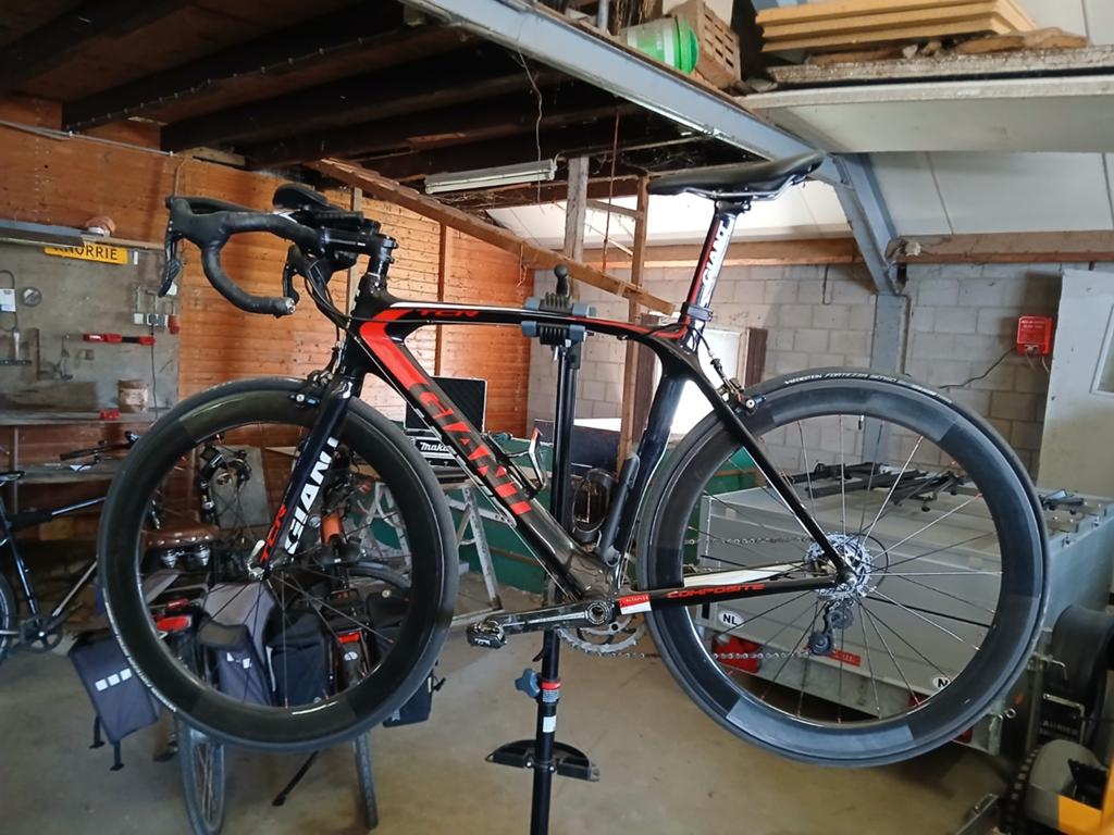 Giant TCR wielrenner racefiets, Fietsen en Brommers, Fietsen | Racefietsen, Gebruikt, Aluminium, Meer dan 20 versnellingen, Giant