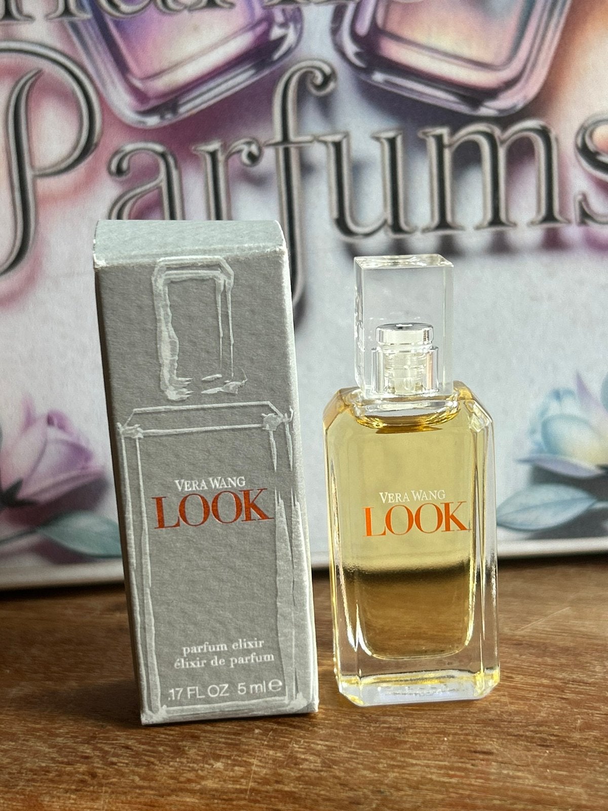 Vera Wang - look miniatuur 5ml parfum elixir, Ophalen of Verzenden, Nieuw