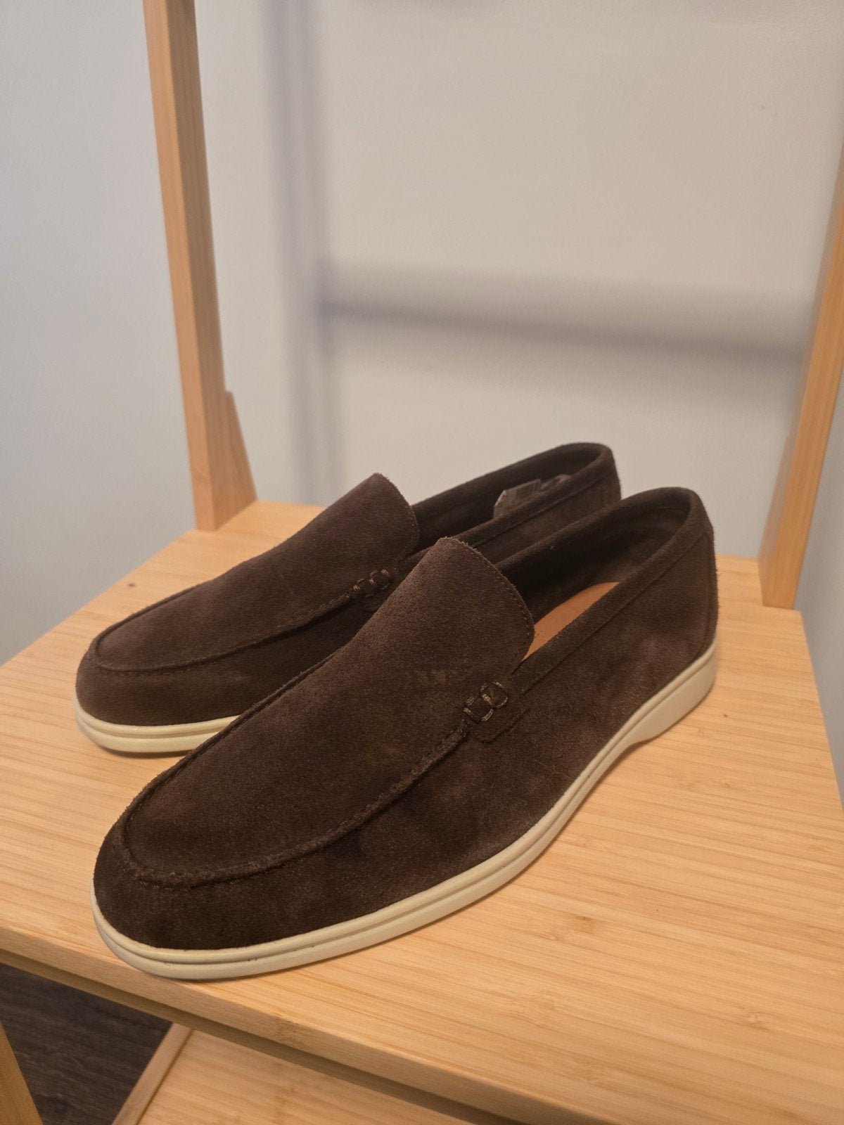 Cypres suède loafers - Bruin - Maat 42, Loafers, Bruin, Ophalen of Verzenden, Zo goed als nieuw
