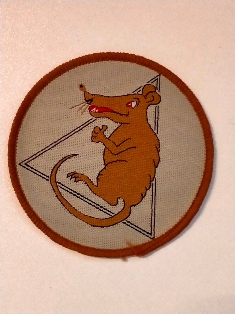 rat muis driehoek logo patch kledingembleem, Ophalen of Verzenden, Nieuw