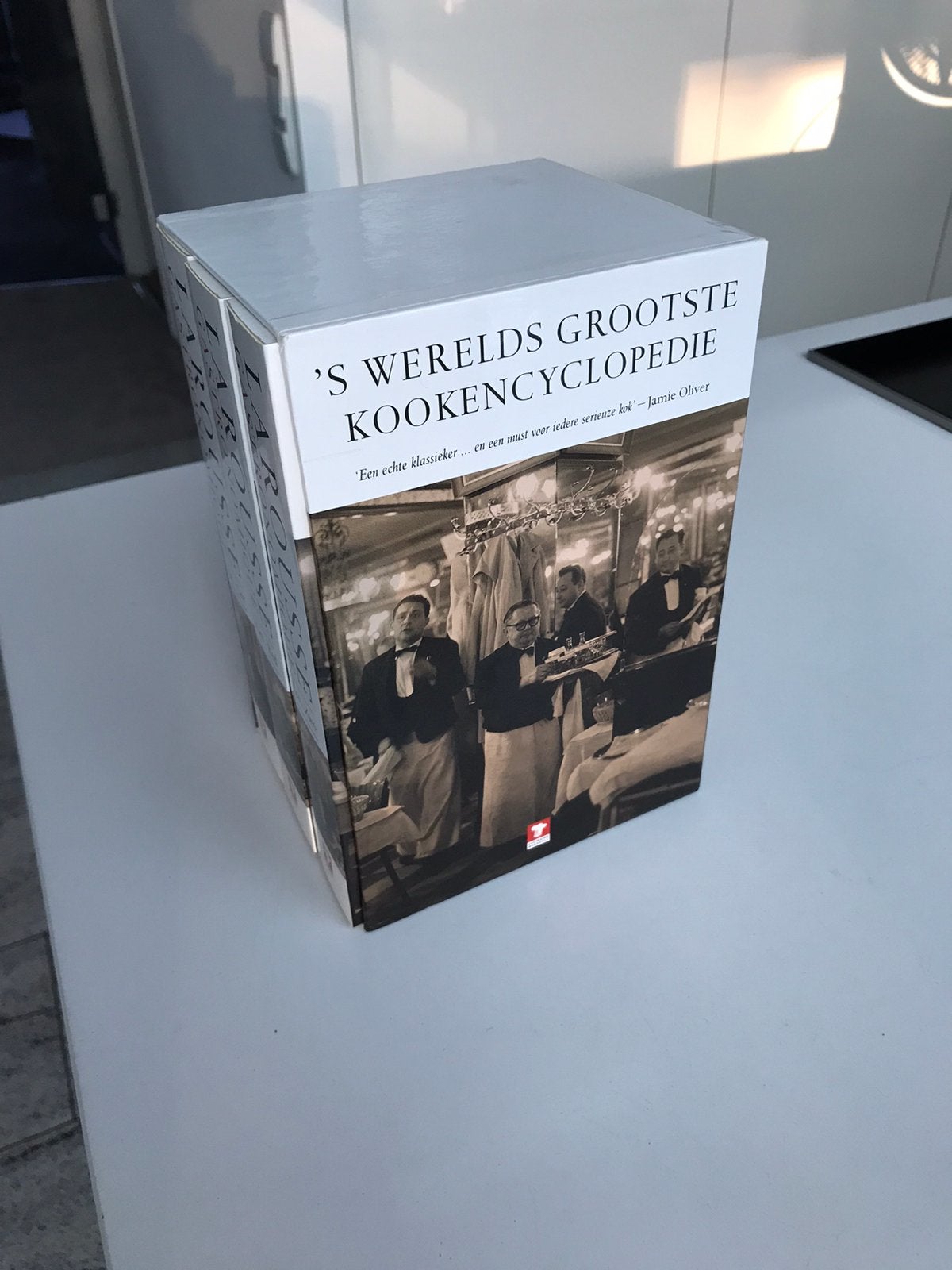 Larousse Gastronomique complete serie in originele box nieuw, Ophalen, Zo goed als nieuw