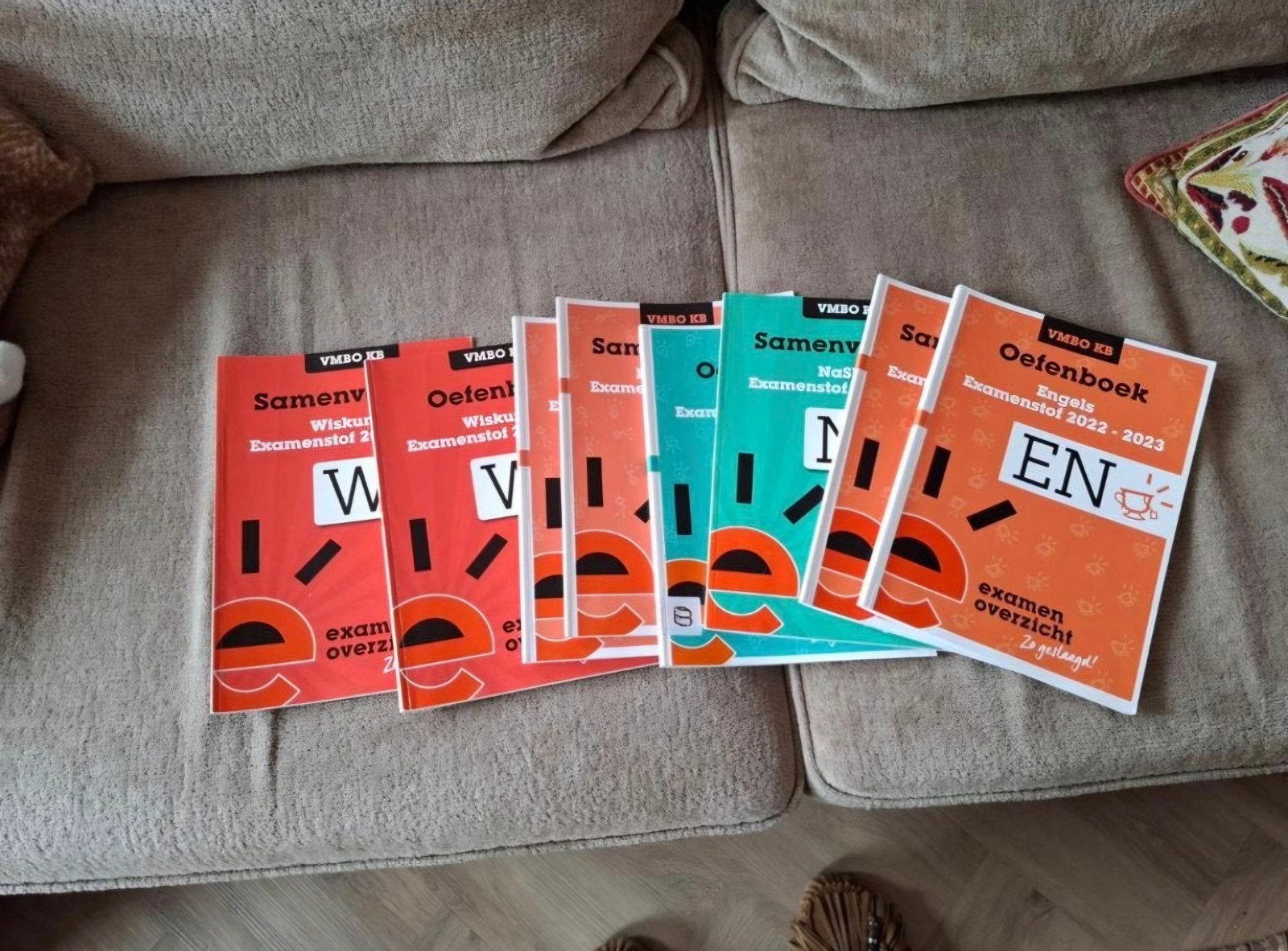Examen kader samenvatting  en oefenboeken WIS/ NL/ENG/NASK, Ophalen of Verzenden, Zo goed als nieuw, VMBO, Engels