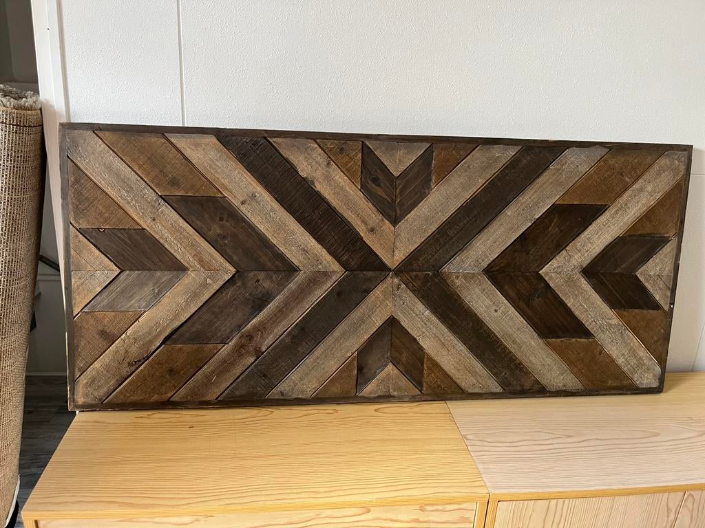 Decorarief wand ding, Ophalen, Zo goed als nieuw, Hout