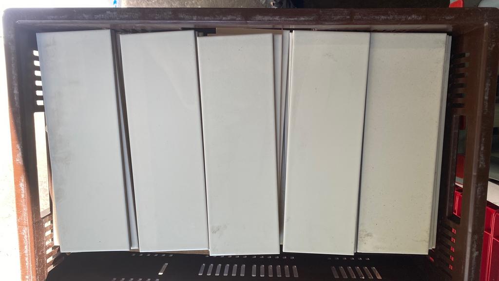 Sphinx tegel 10x30  10 m2, Ophalen, Zo goed als nieuw, Overige typen